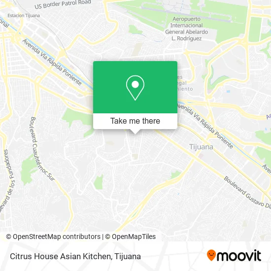 Citrus House Asian Kitchen map