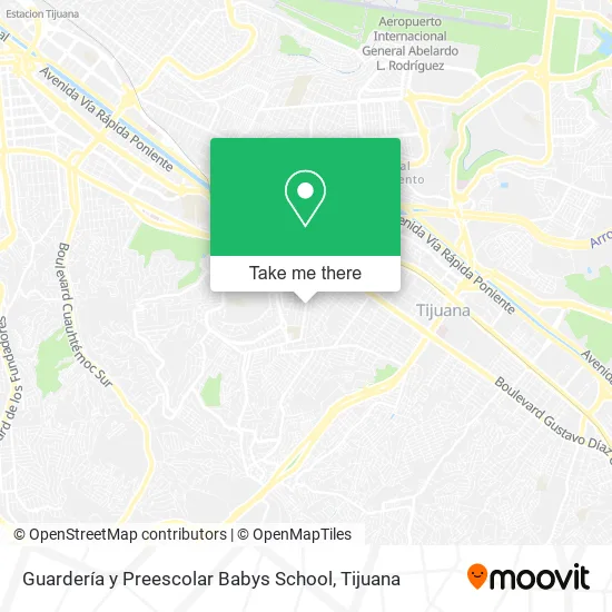 Guardería y Preescolar Babys School map