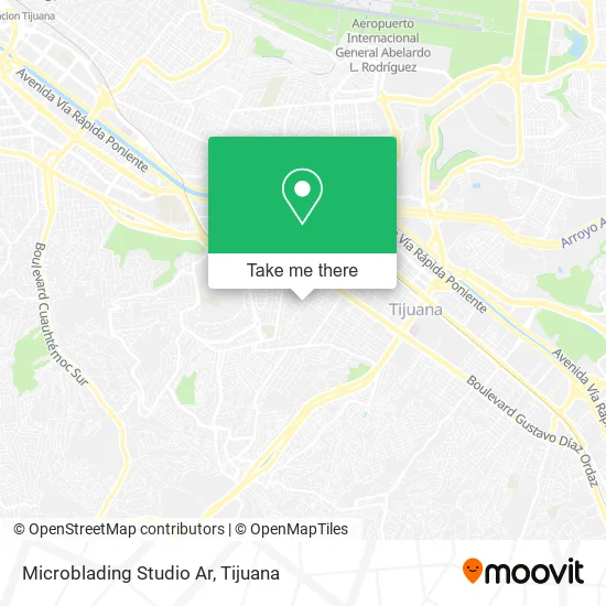 Microblading Studio Ar map