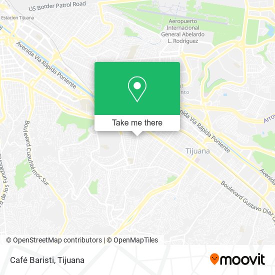 Mapa de Café Baristi
