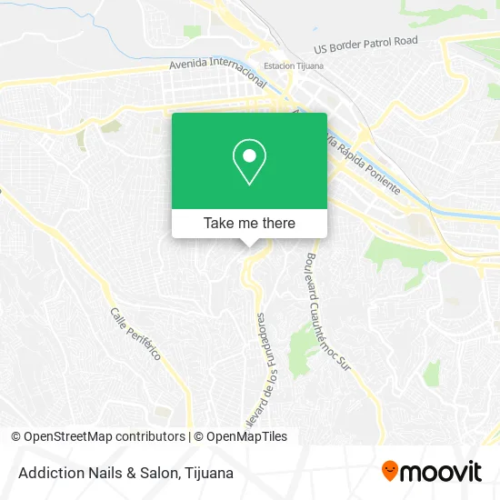Addiction Nails & Salon map