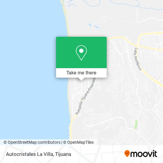 Autocristales La Villa map