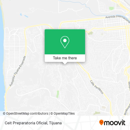 Ceit Preparatoria Oficial map