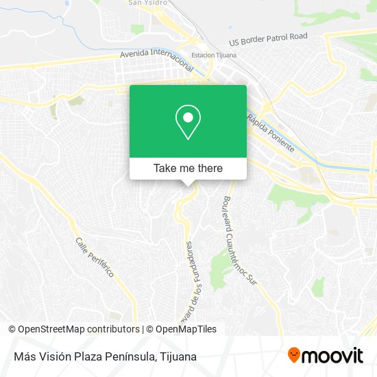 Mapa de Más Visión Plaza Península