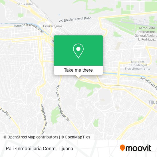 Mapa de Pali -Inmobiliaria Conm