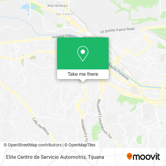 Elite Centro de Servicio Automotriz map
