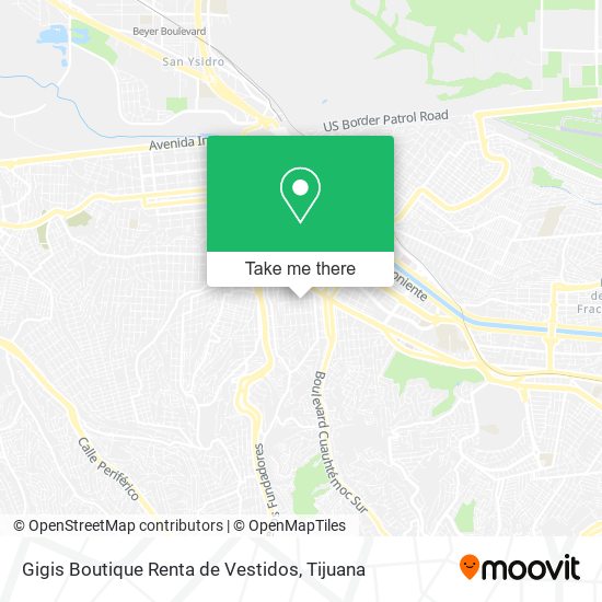 Mapa de Gigis Boutique Renta de Vestidos