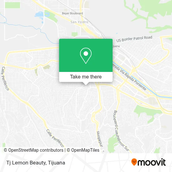 Tj Lemon Beauty map