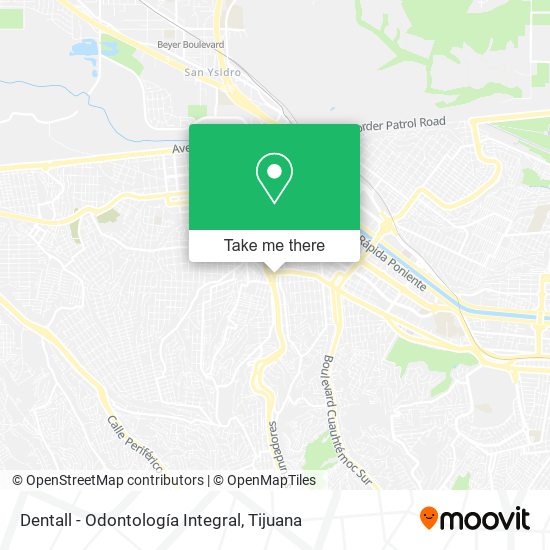 Mapa de Dentall - Odontología Integral