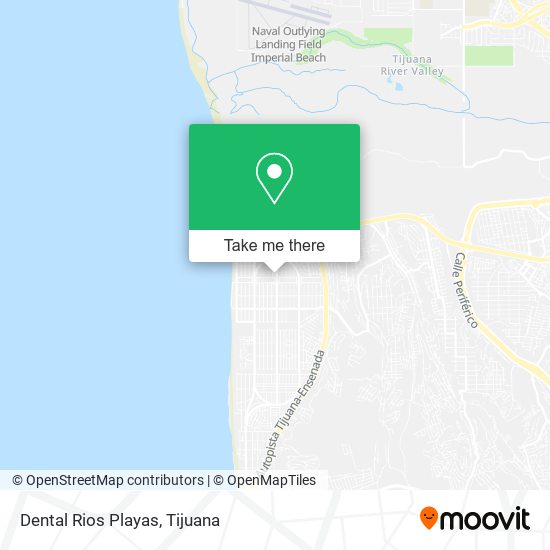 Dental Rios Playas map