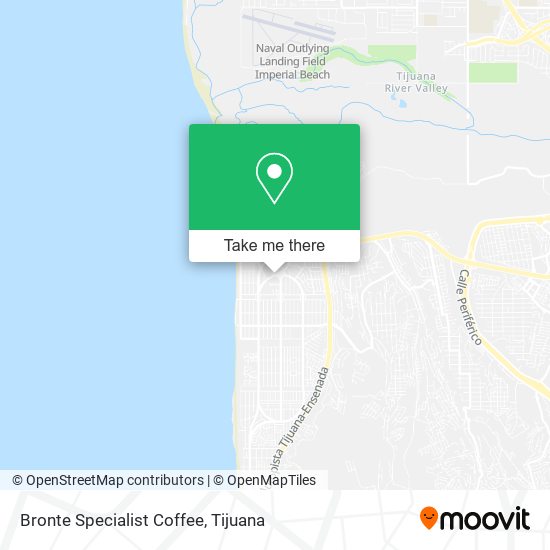 Bronte Specialist Coffee map