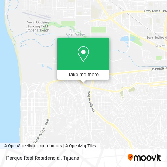 Parque Real Residencial map