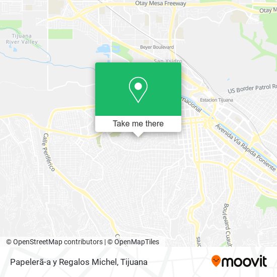 Mapa de Papelerã-a y Regalos Michel