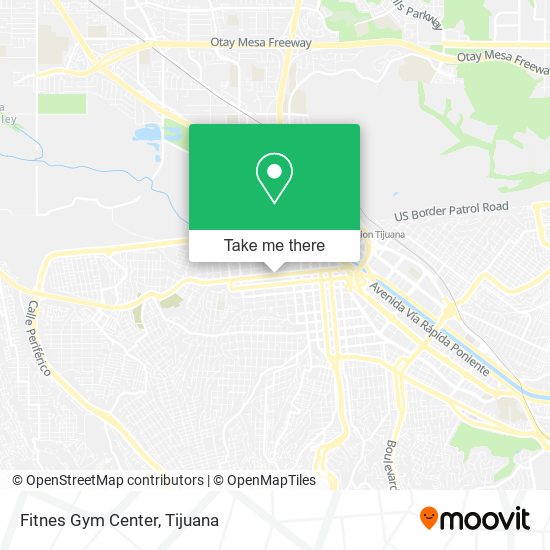 Fitnes Gym Center map