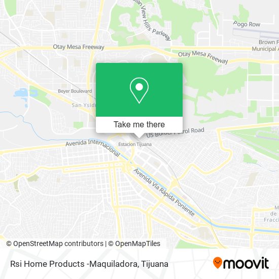 Rsi Home Products -Maquiladora map
