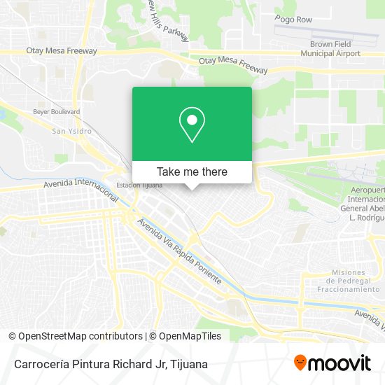 Carrocería Pintura Richard Jr map