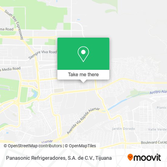 Panasonic Refrigeradores, S.A. de C.V. map