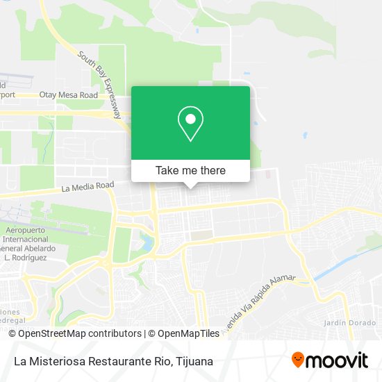 Mapa de La Misteriosa Restaurante Rio