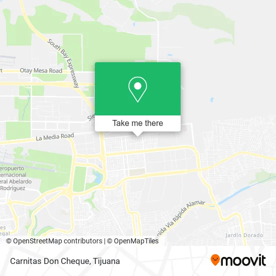 Carnitas Don Cheque map