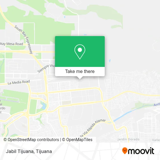 Jabil Tijuana map