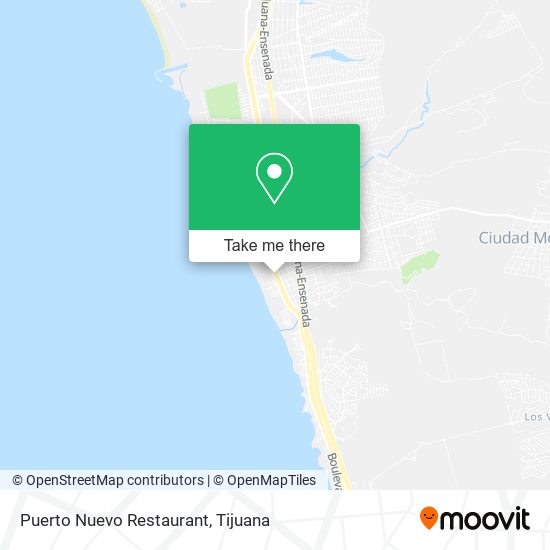 Puerto Nuevo Restaurant map