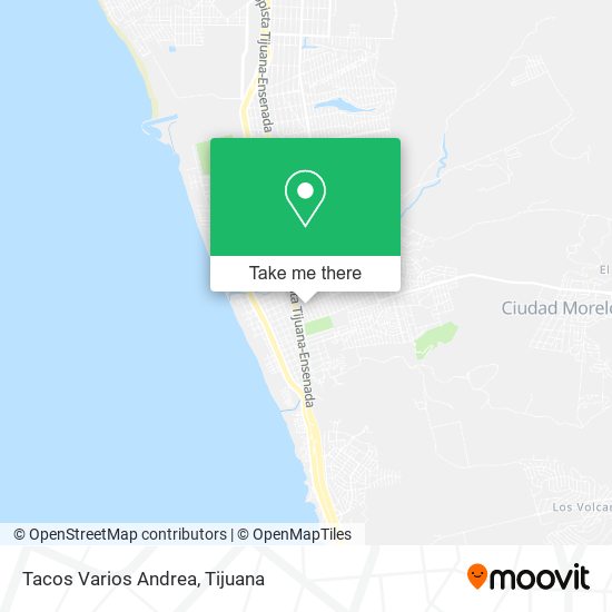 Mapa de Tacos Varios Andrea