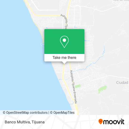 Banco Multiva map
