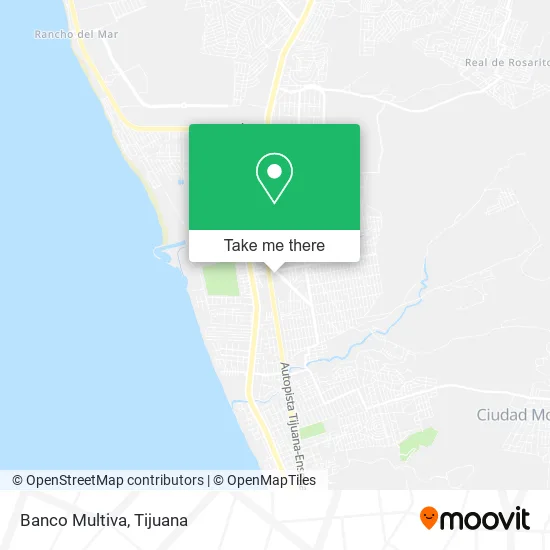 Banco Multiva map