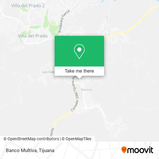 Banco Multiva map