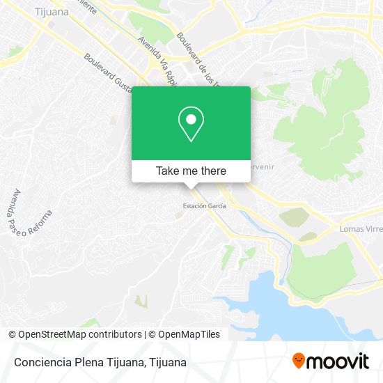 Conciencia Plena Tijuana map