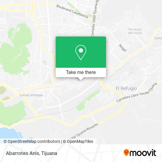 Mapa de Abarrotes Anís