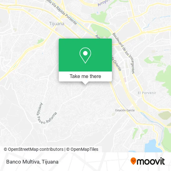 Banco Multiva map