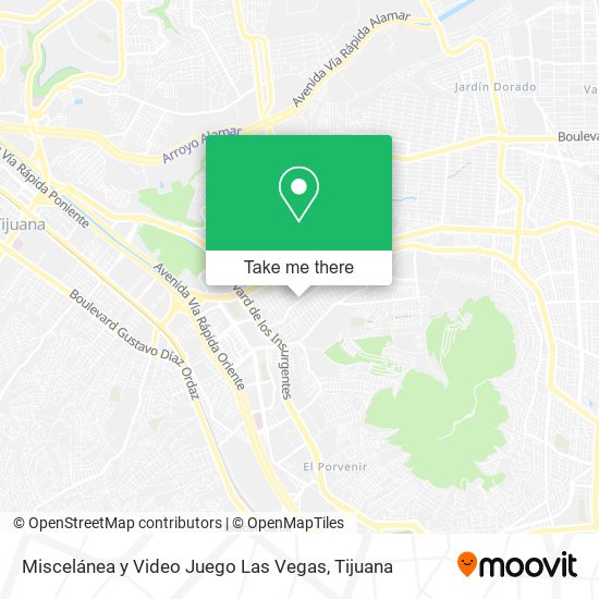 Miscelánea y Video Juego Las Vegas map