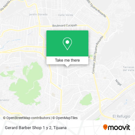 Gerard Barber Shop 1 y 2 map