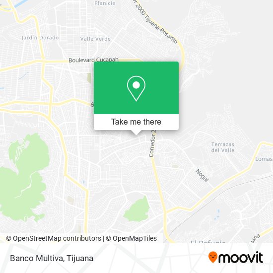 Banco Multiva map