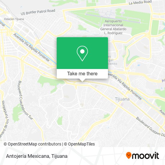 Mapa de Antojería Mexicana