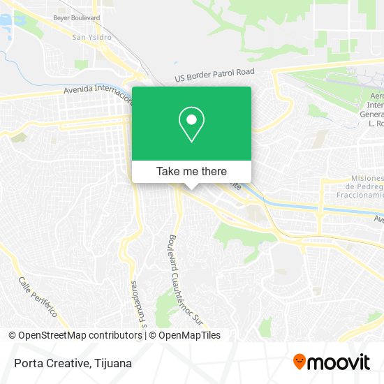 Mapa de Porta Creative