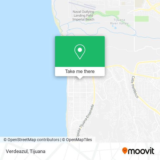 Mapa de Verdeazul