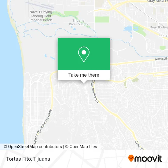 Tortas Fito map