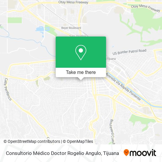 Consultorio Médico Doctor Rogelio Angulo map