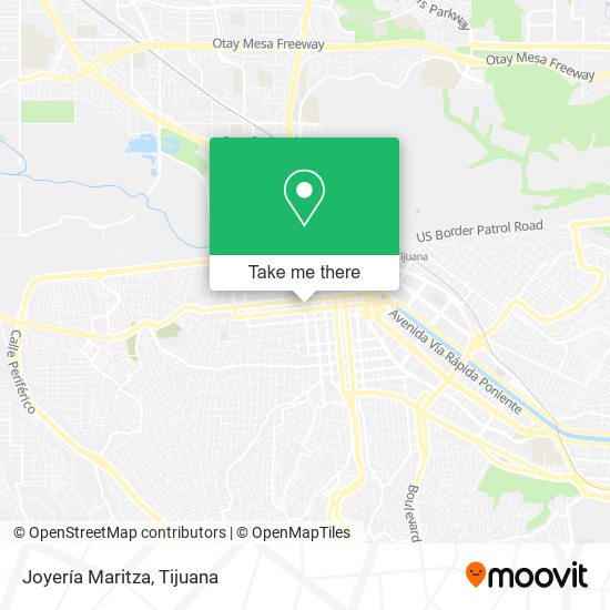 Mapa de Joyería Maritza