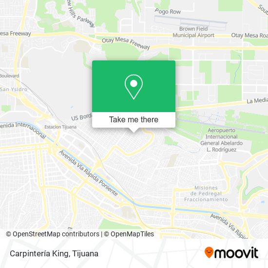 Mapa de Carpintería King
