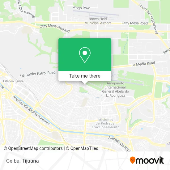 Ceiba map