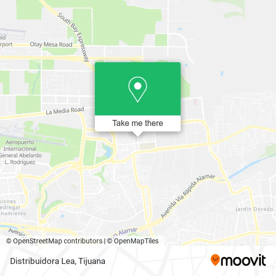 Distribuidora Lea map