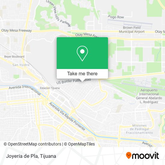 Mapa de Joyería de Pla