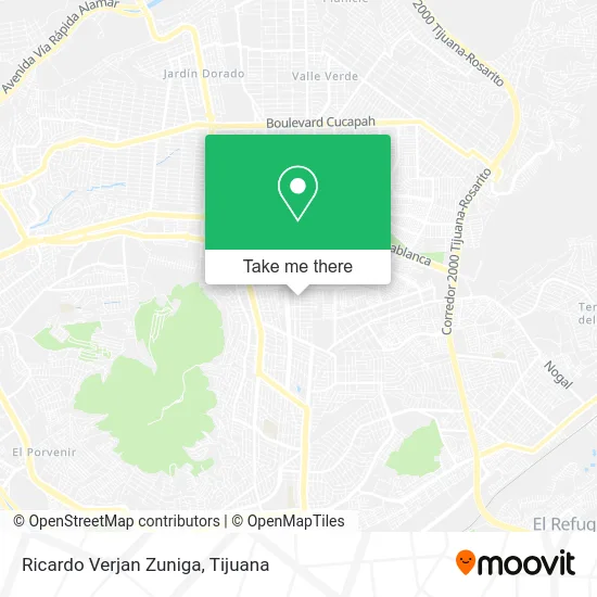 Ricardo Verjan Zuniga map