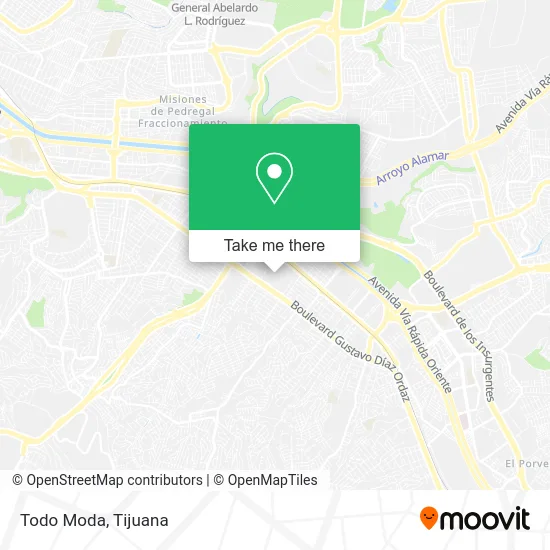 Todo Moda map
