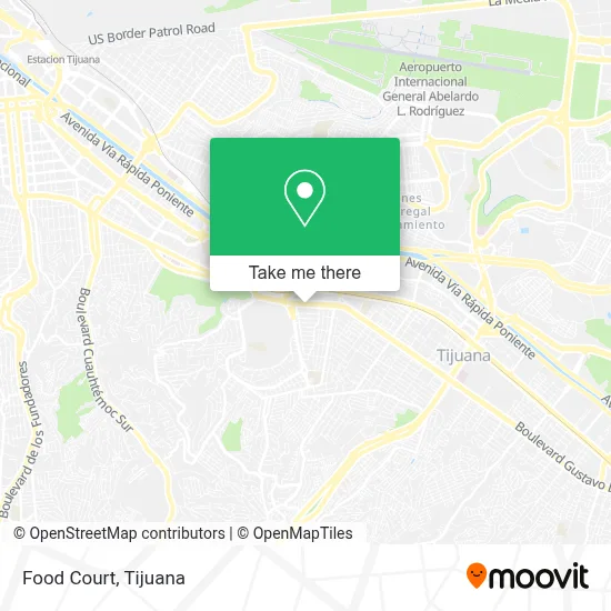 Food Court map