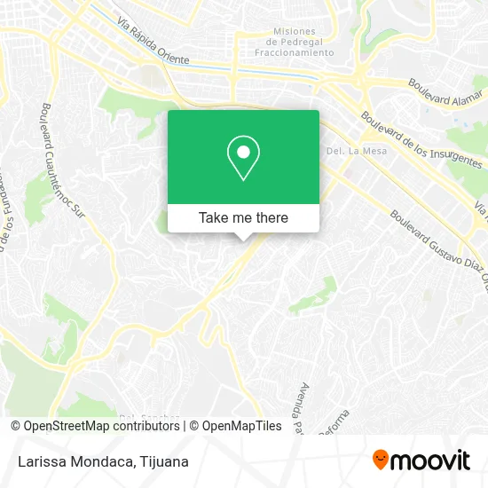 Larissa Mondaca map