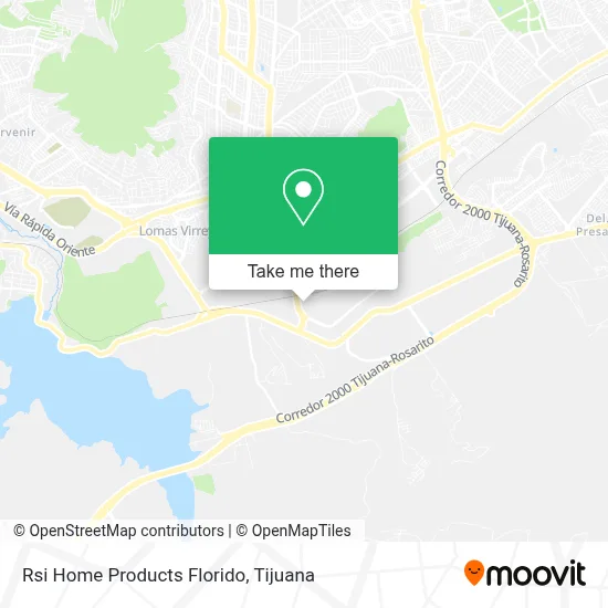 Rsi Home Products Florido map